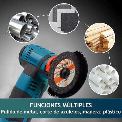 Rebarbadora Angular Flex + 2 Baterias